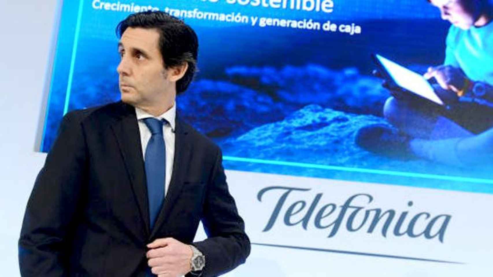 José María Álvarez-Pallete, presidente ejecutivo de Telefónica y nominado a directivo del año / EFE