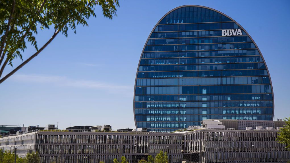 La sede de BBVA en Madrid, en una imagen de archivo / EFE