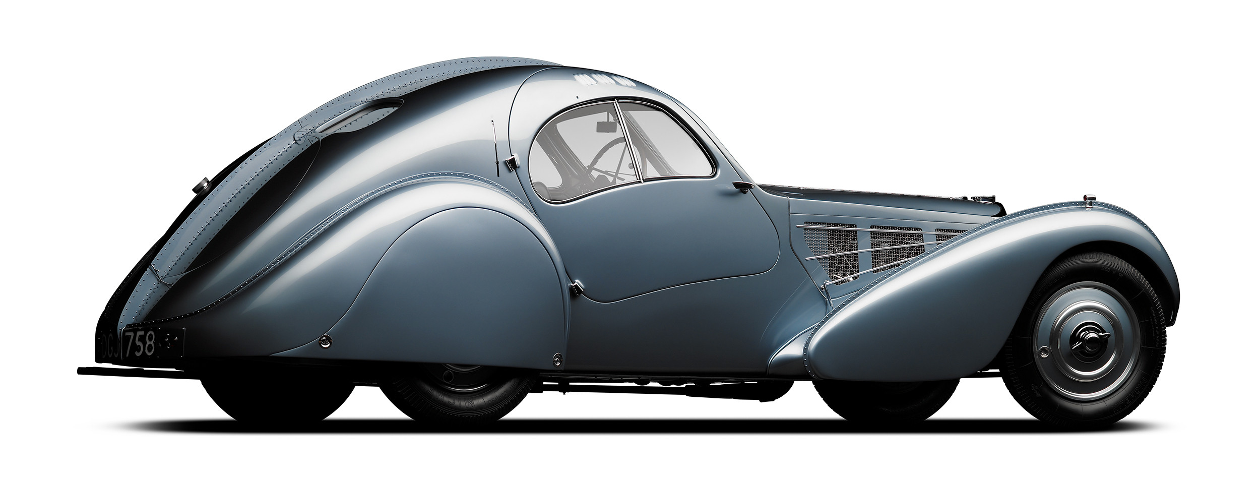 Bugatti 57SC Atlantic, 1936. Merle & Peter Mullin, Melani & Rob Walton and the Mullin Automotive Museum Foundation / MICHAEL FURMAN