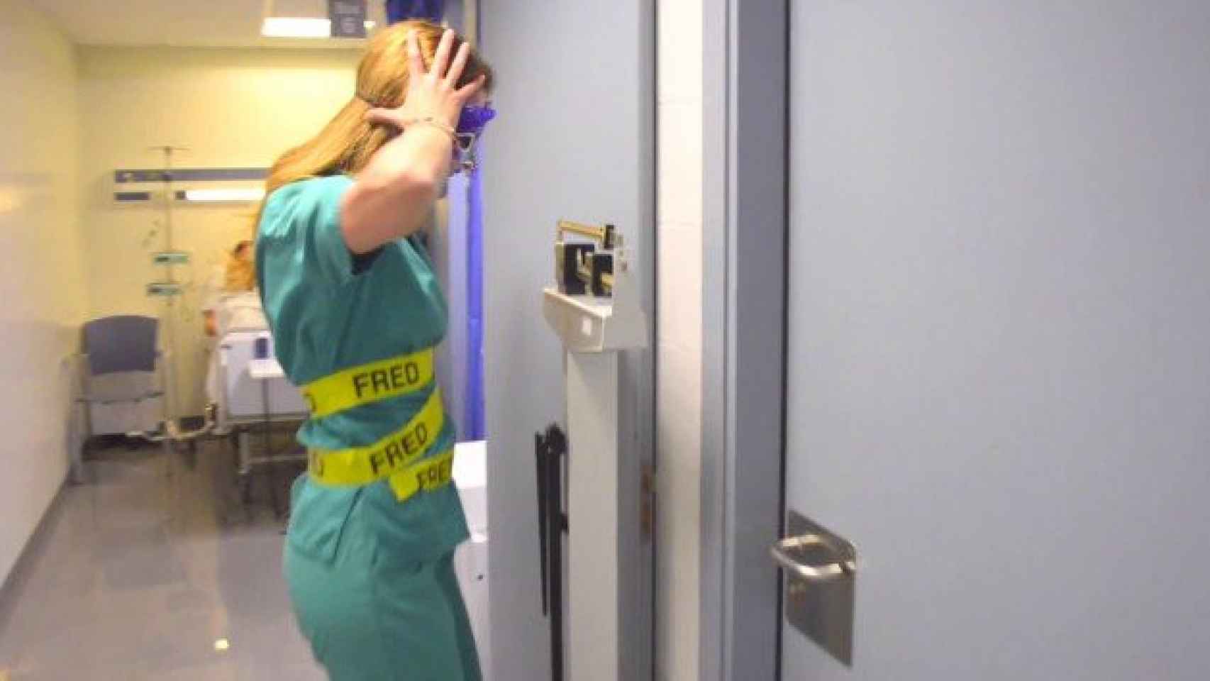 Una imagen del vídeo grabado por los médicos y enfermeras / CG