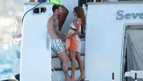 Leo Messi y Antonella Roccuzzo de vacaciones a bordo de un lujoso yate