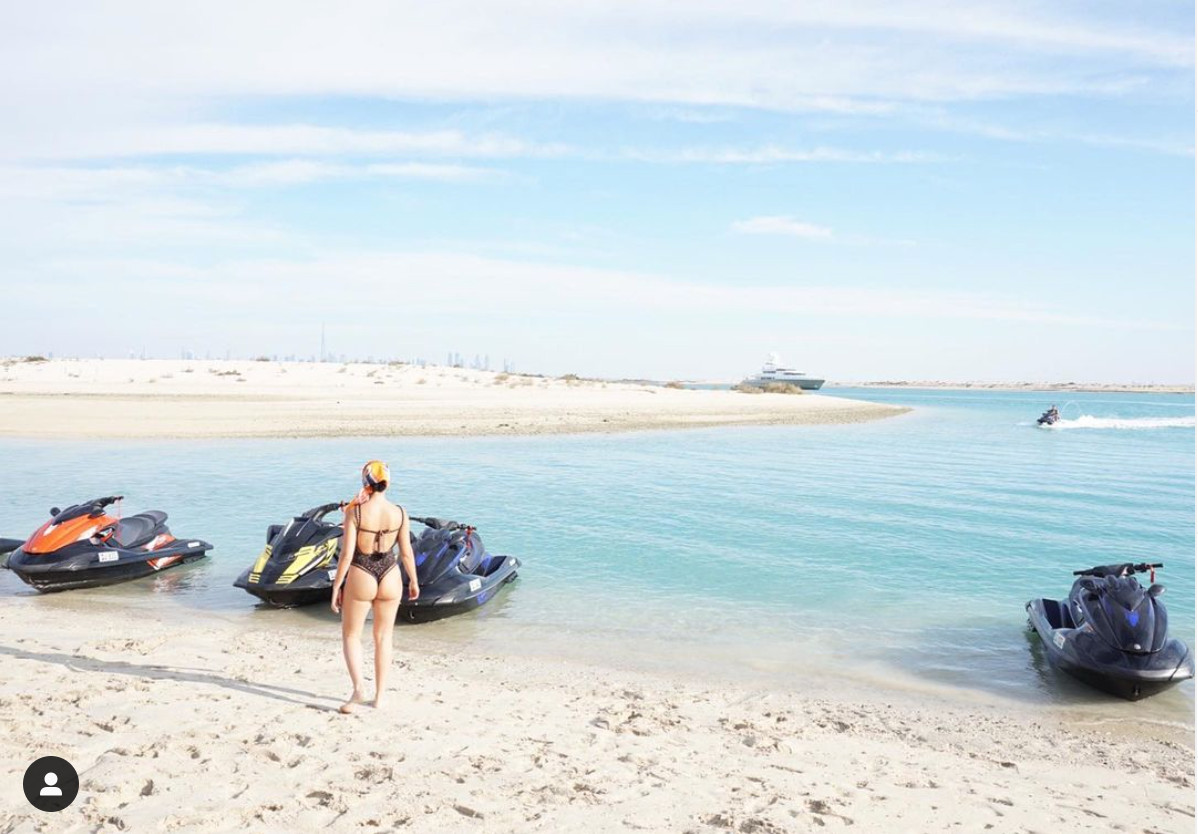 Georgina Rodríguez en bikini en Dubai