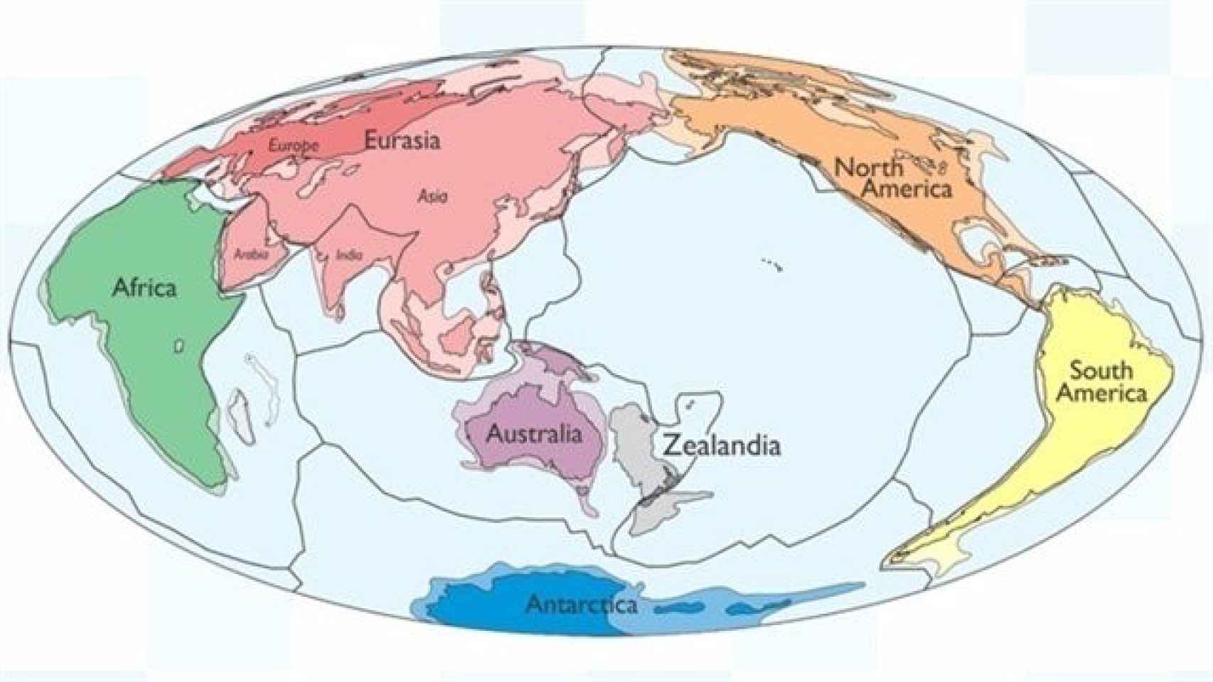 Geólogos ratifican la existencia de un continente sumergido en el Océano Pacífico