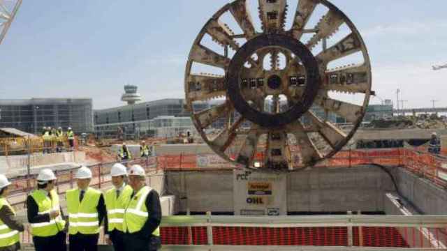 La tuneladora de la Línea 9 del Metro, infraestructura que estuvo parada durante diez años por falta de dinero / EFE