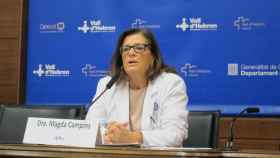 La jefa de Epidemiología del Hospital Vall d'Hebron, Magda Campins, quien sugiere un nuevo confinamiento / EUROPA PRESS