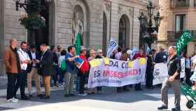Vecinos y policías de Barcelona protestan contra la inseguridad / CG