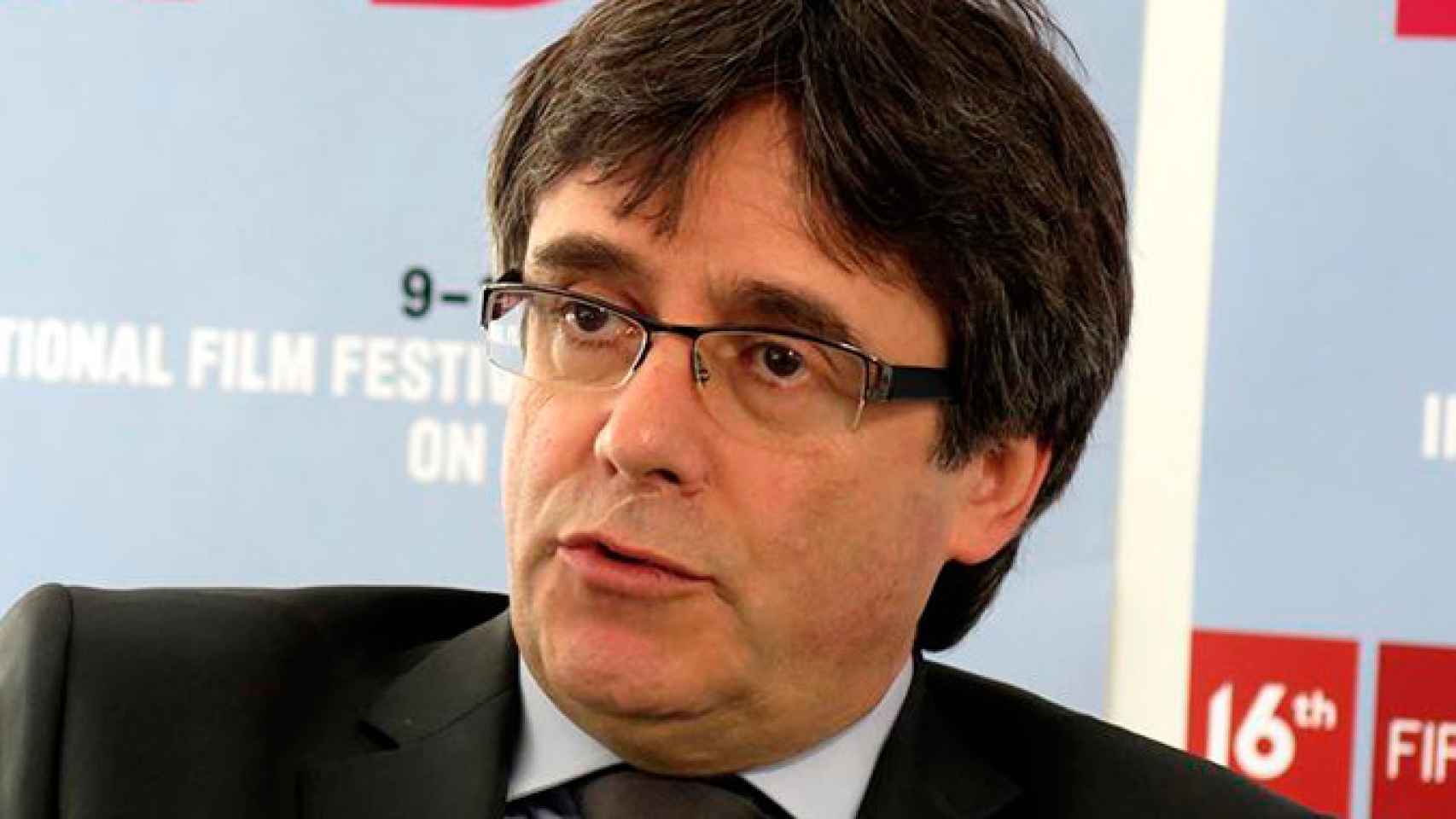 Puigdemont habla sobre la independencia durante un encuentro con la prensa en Ginebra / EFE