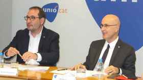 Ramon Espadaler y Josep Antoni Duran Lleida, en la reunión del Comité de Gobierno de Unió.