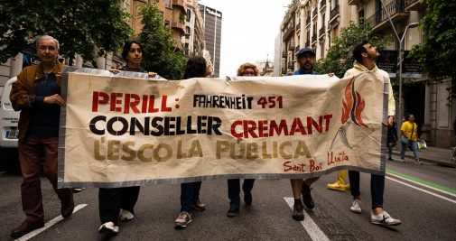 Manifestación de los sindicatos de profesores del 25 de mayo de 2022 / LUIS MIGUEL AÑÓN (CG)