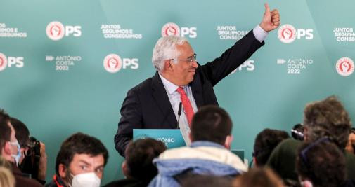 António Costa logró la mayoría absoluta como primer ministro portugués / EFE