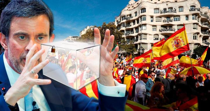 Manuel Valls se prepara ante unas posibles elecciones en Cataluña