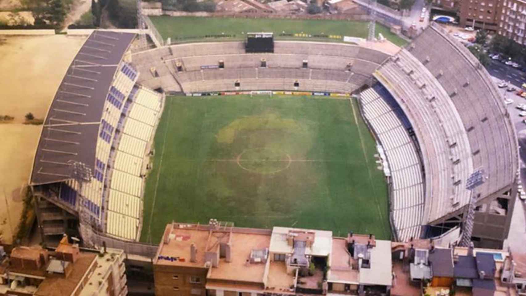 El desaparecido estadio de Sarrià / RCDE