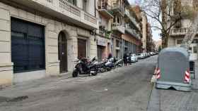 Lugar donde una mujer encontró al bebé abandonado en Barcelona y que será dado de alta hoy / EUROPA PRESS