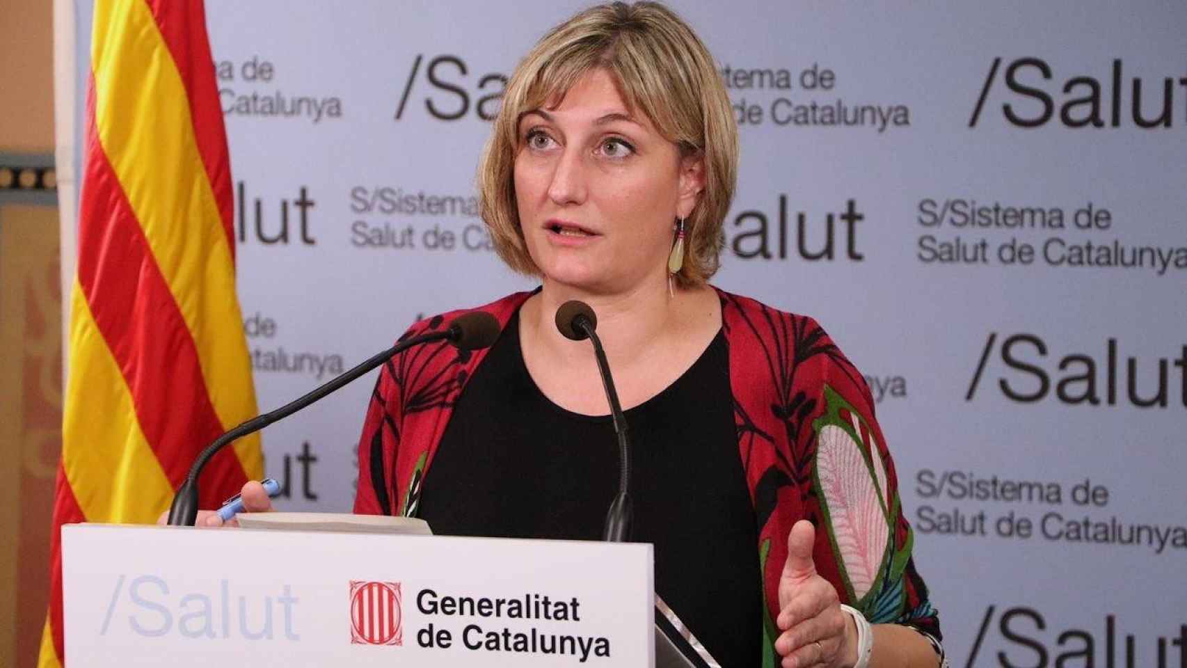 Alba Vergés, consejera de Salud de la Generalitat de Cataluña en la crisis del coronavirus, en una imagen de archivo / EUROPA PRESS