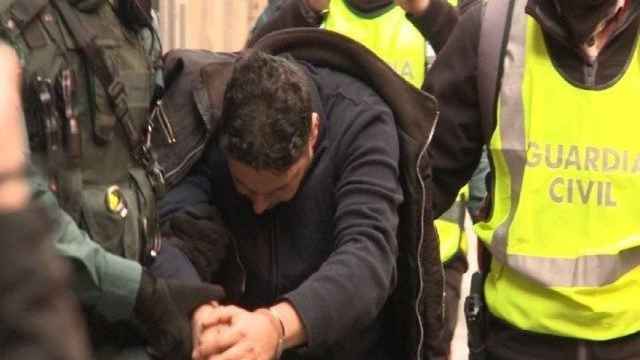 Imagen de la detención de un presunto yihadista en España / EUROPA PRESS