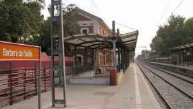Estación de tren de Barberà del Vallès, imagen de archivo