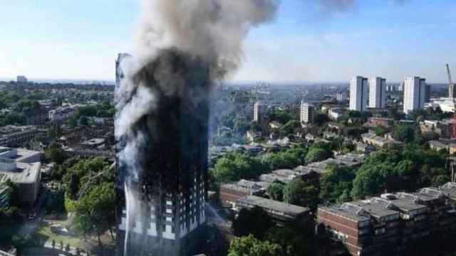 Torre Grenfell, en llamas / EFE