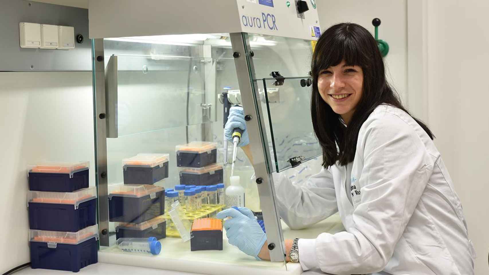 La doctora Cristina Mayor-Ruiz (IRB Barcelona) del programa Chemical Biology / Fundación La Caixa