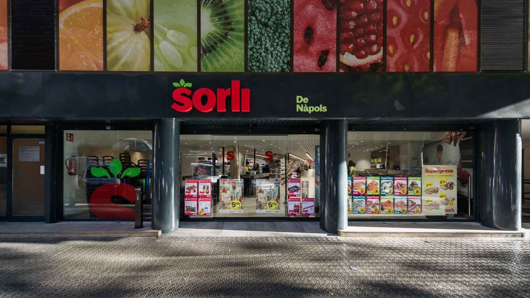 Un supermercado de Sorli