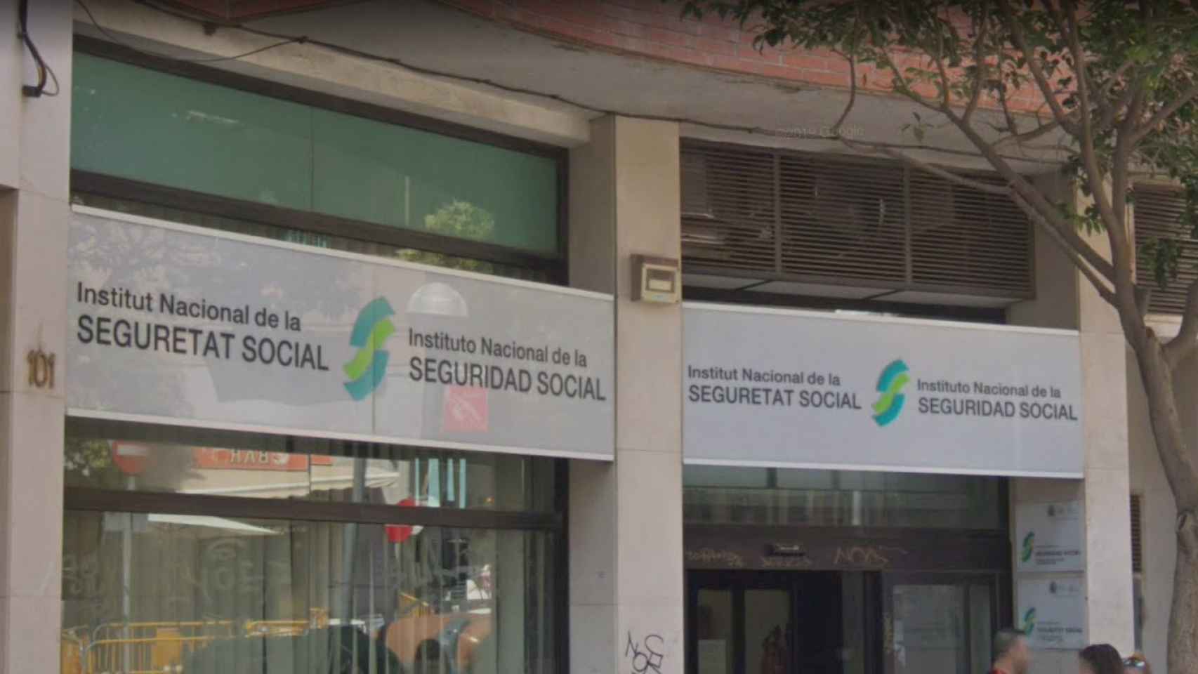 Oficina del Instituto Nacional de la Seguridad Social en l'Hospitalet de Llobregat / GOOGLE MAPS