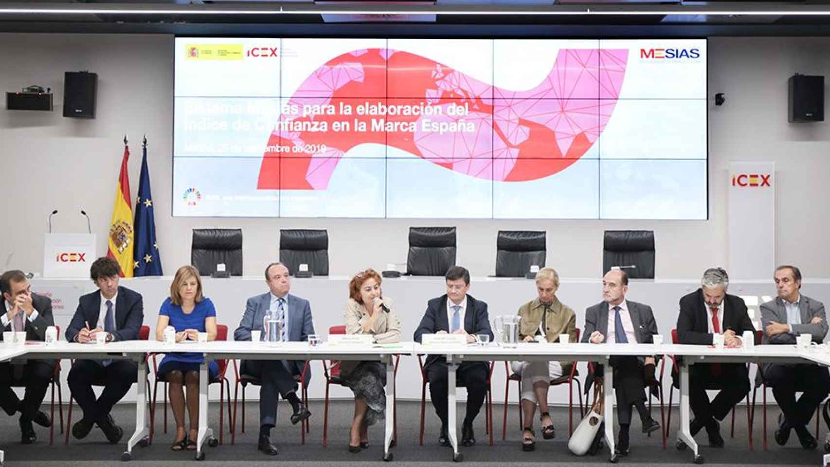 Presentación del Índice de Confianza en marca España 2019 en la sede de ICEX