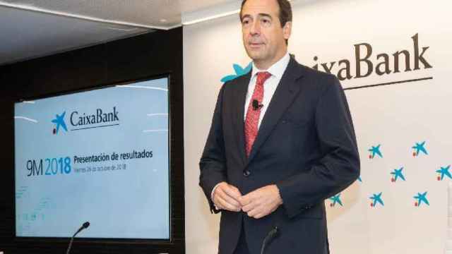 El consejero delegado de Caixabank, Gonzalo Gortázar, en una imagen de archivo