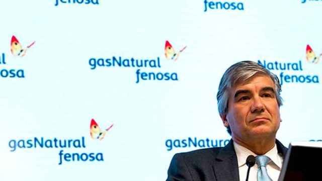 Francisco Reynés, primer ejecutivo de Gas Natural Fenosa en la presentación de los resultados de la cotizadad de 2017 / GNF
