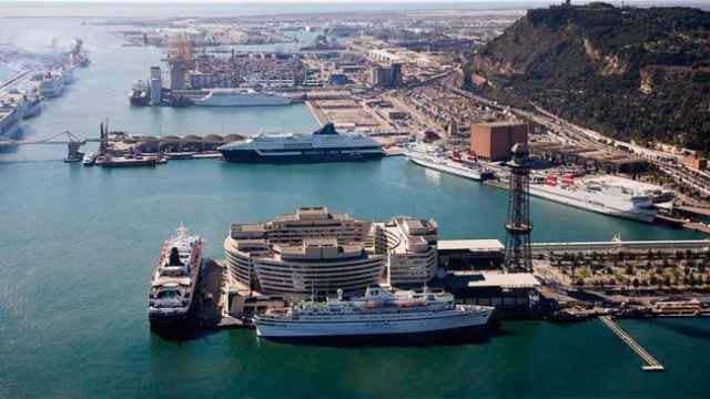 Vista general del Puerto de Barcelona, el mayor del Mediterráneo en el sector cruceros / EP