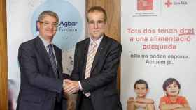 Firma del convenio entre Agbar y la Cruz Roja