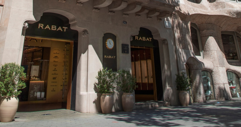 Entrada de la tienda de Rabat en el paseo de Gràcia de Barcelona / CEDIDA