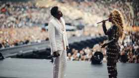 Jay-Z y Beyoncé durante su concierto en Berlín de la gira OTR II, que llenó el Estadi Olímpic de Barcelona / CG