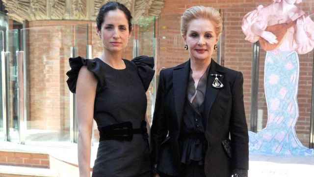 Imagen de Carolina Herrera junto a su hija /EUROPA PRESS