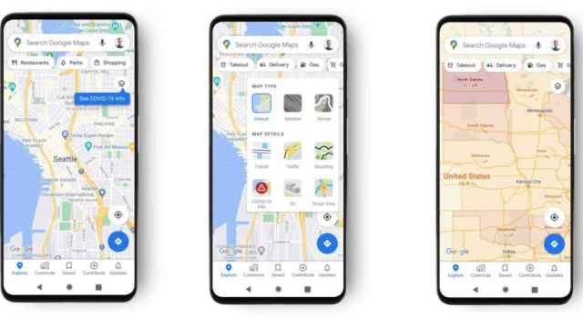 Nueva capa sobre COVID-19 en Google Maps / GOOGLE