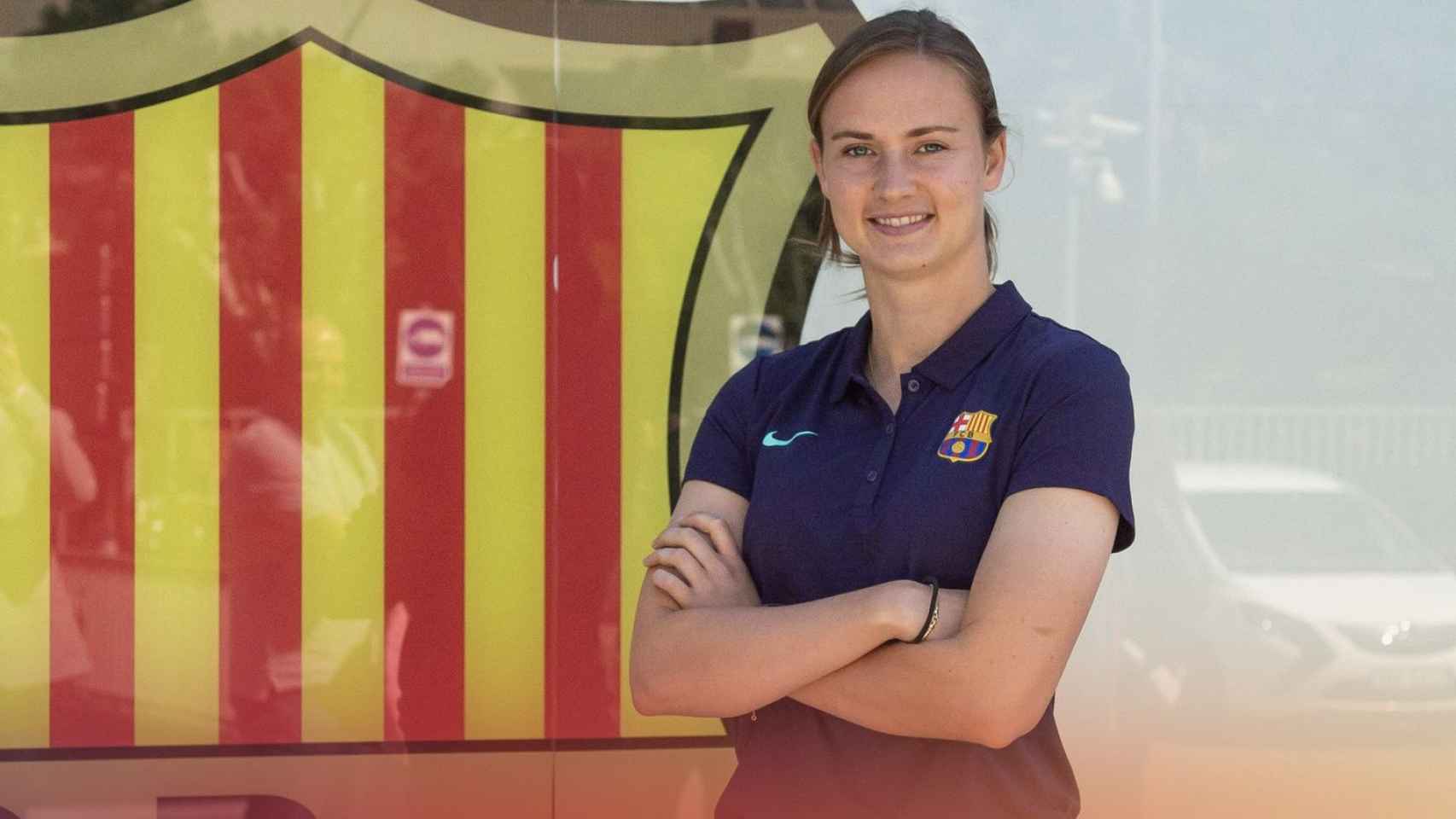 Una foto de Caroline Graham Hansen, nueva jugadora del Barça / FCB