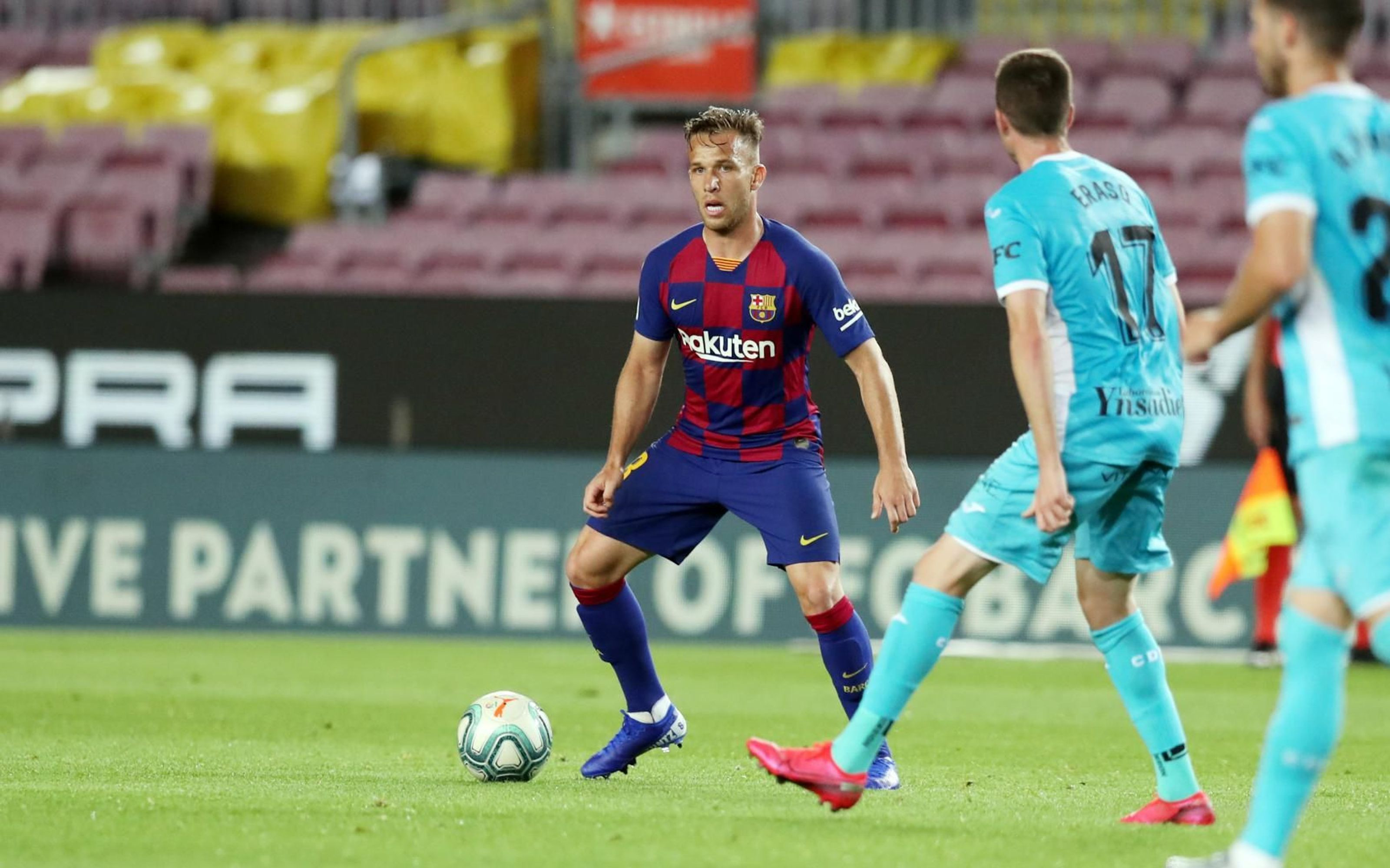Arthur Melo jugando contra el Leganés / FC Barcelona