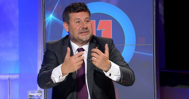 Eduard Romeu, vicepresidente económico del Barça, en el programa Onze de TV3 / Redes