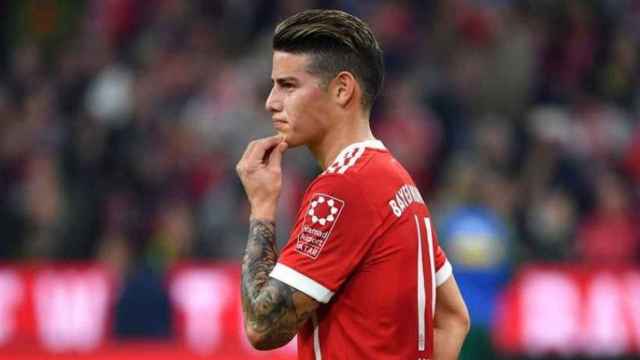 Una foto de James Rodríguez durante un partido del Bayern de Munich / Teitter