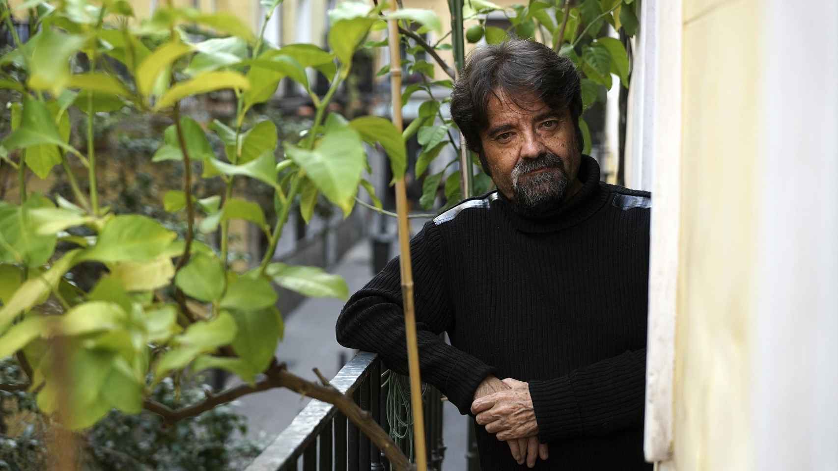 El editor de Páginas de Espuma, Juan Casamayor, en Madrid / YOLANDA CARDO.