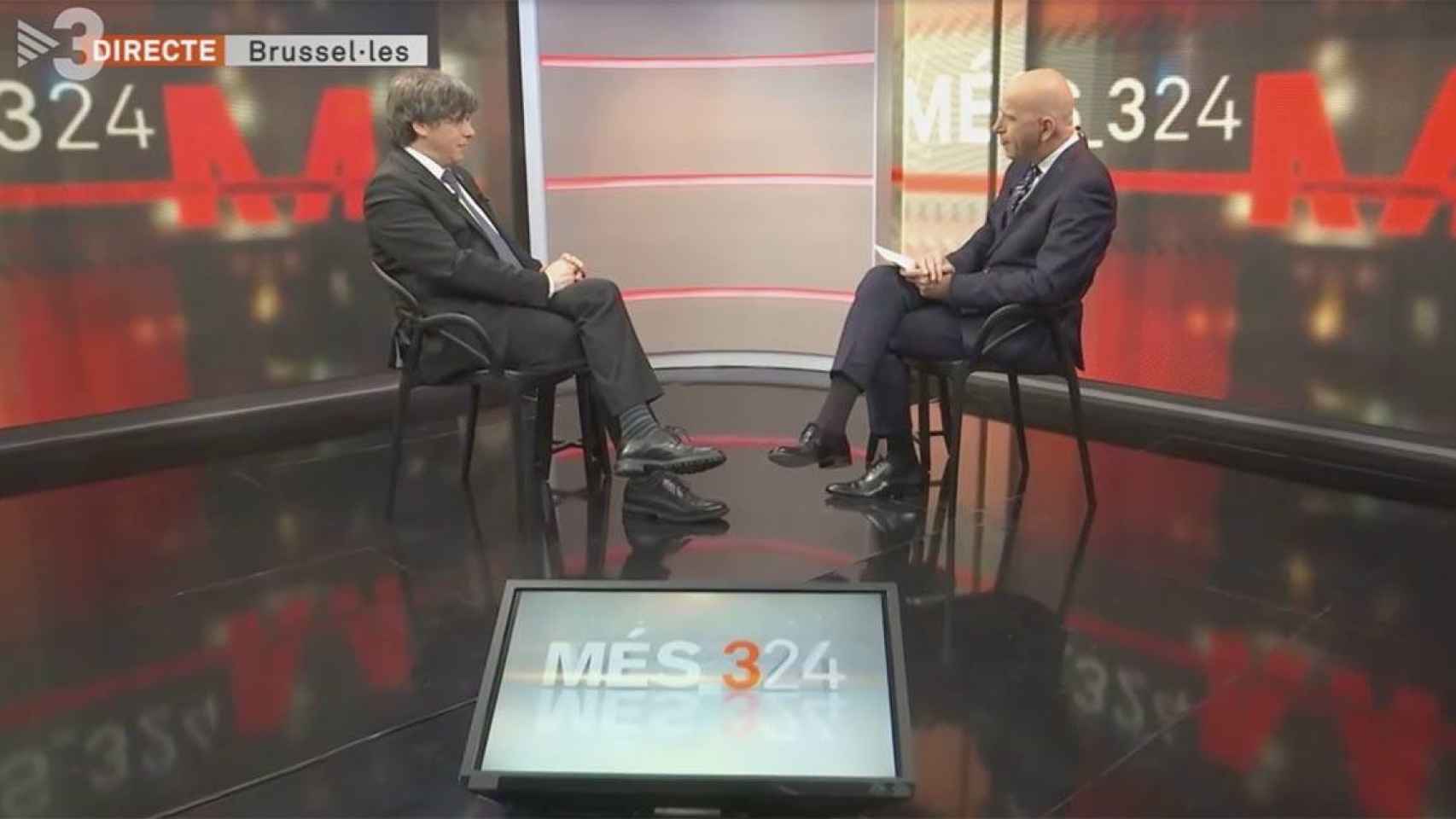 Programa de TV3 dedicado al debut de Carles Puigdemont en el Parlamento europeo / CCMA