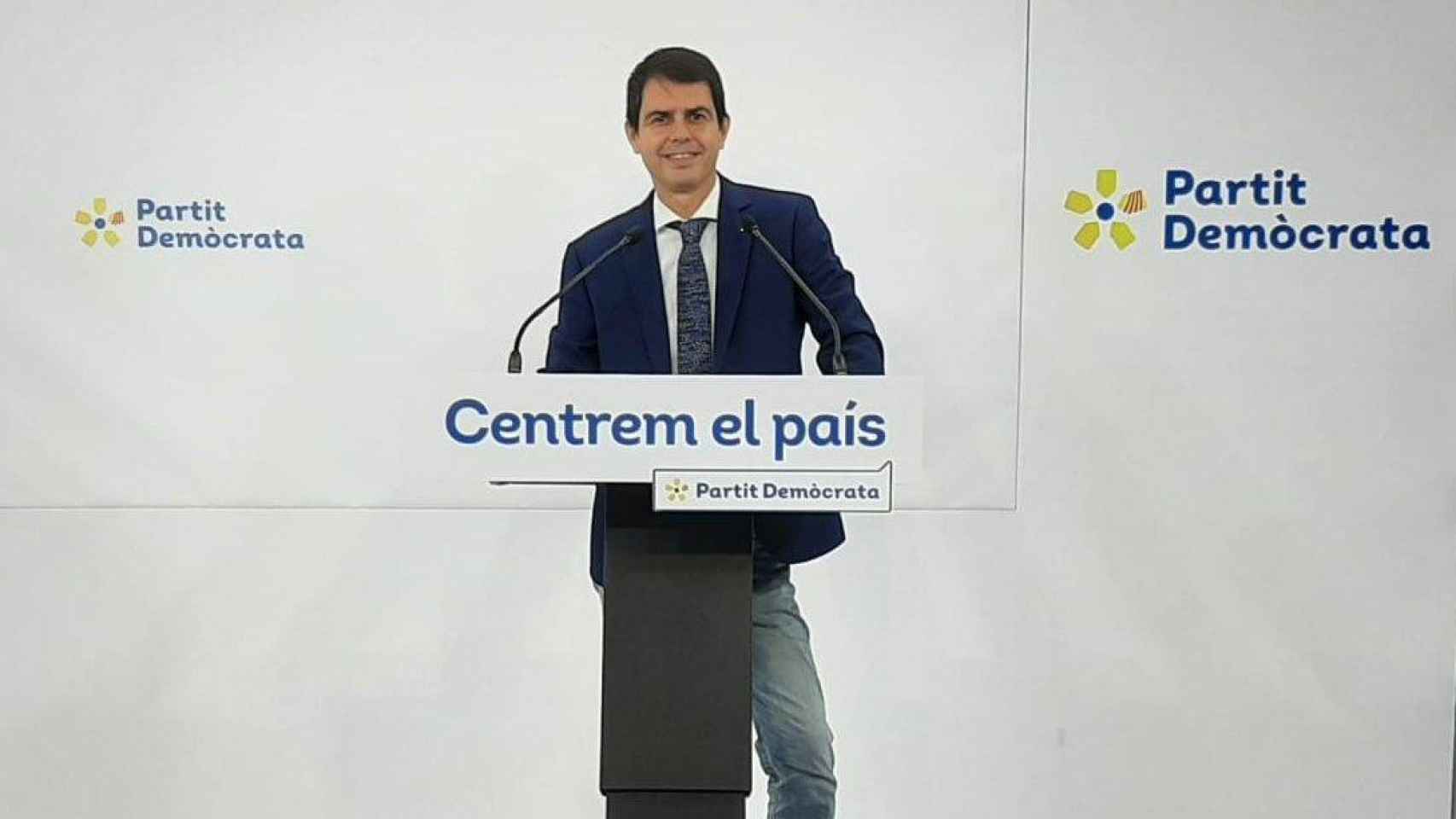 Marc Castells, alcalde de Igualada y número 3 del PDECat por Barcelona en las elecciones del 14F / @Pdemocratacat (TWITTER)