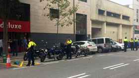 Almacén en el que el Ayuntamiento de Barcelona guarda las urnas municipales custodiadas por la Guardia Urbana