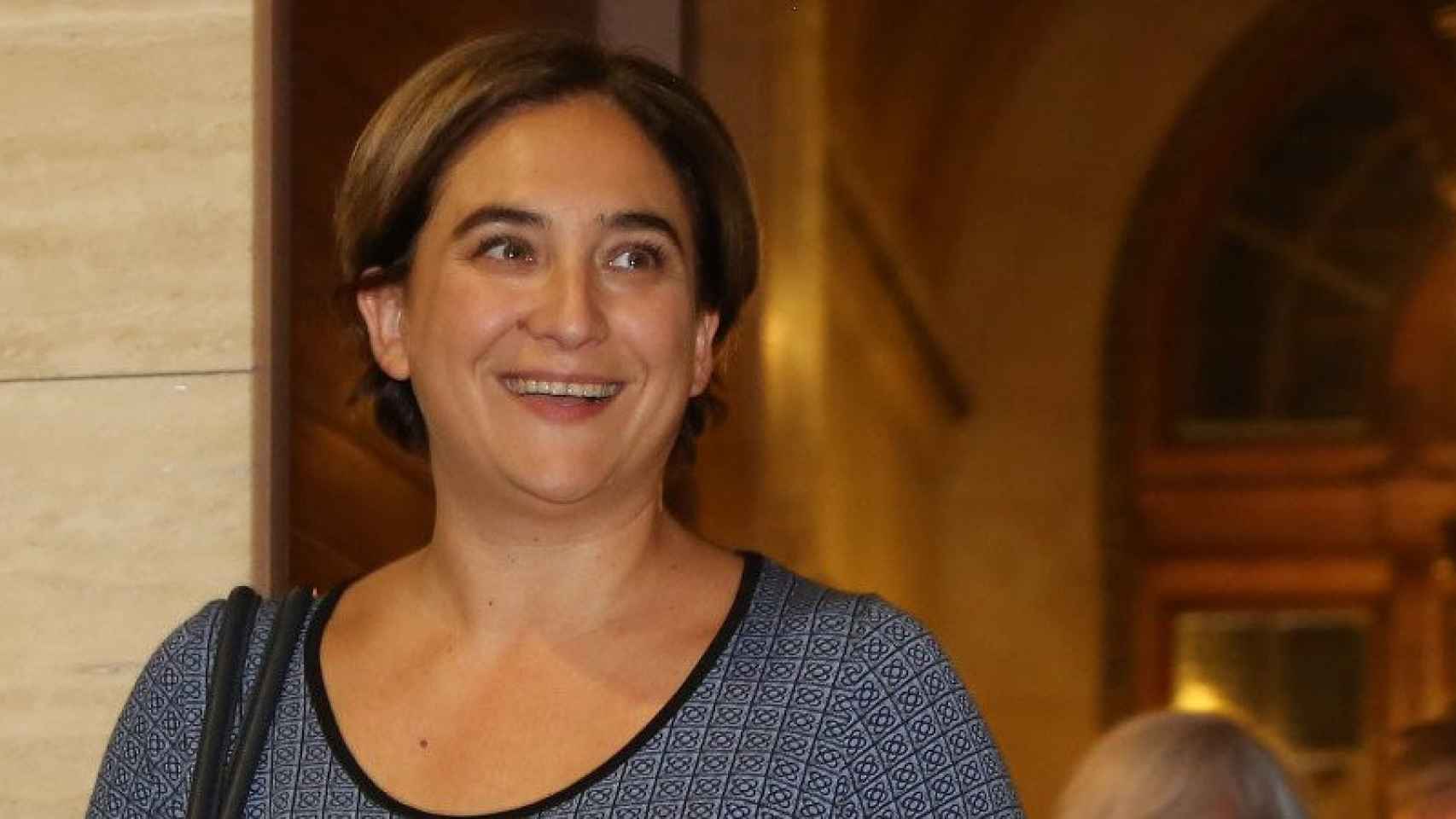 La alcaldesa de Barcelona y líder de BComú, Ada Colau.