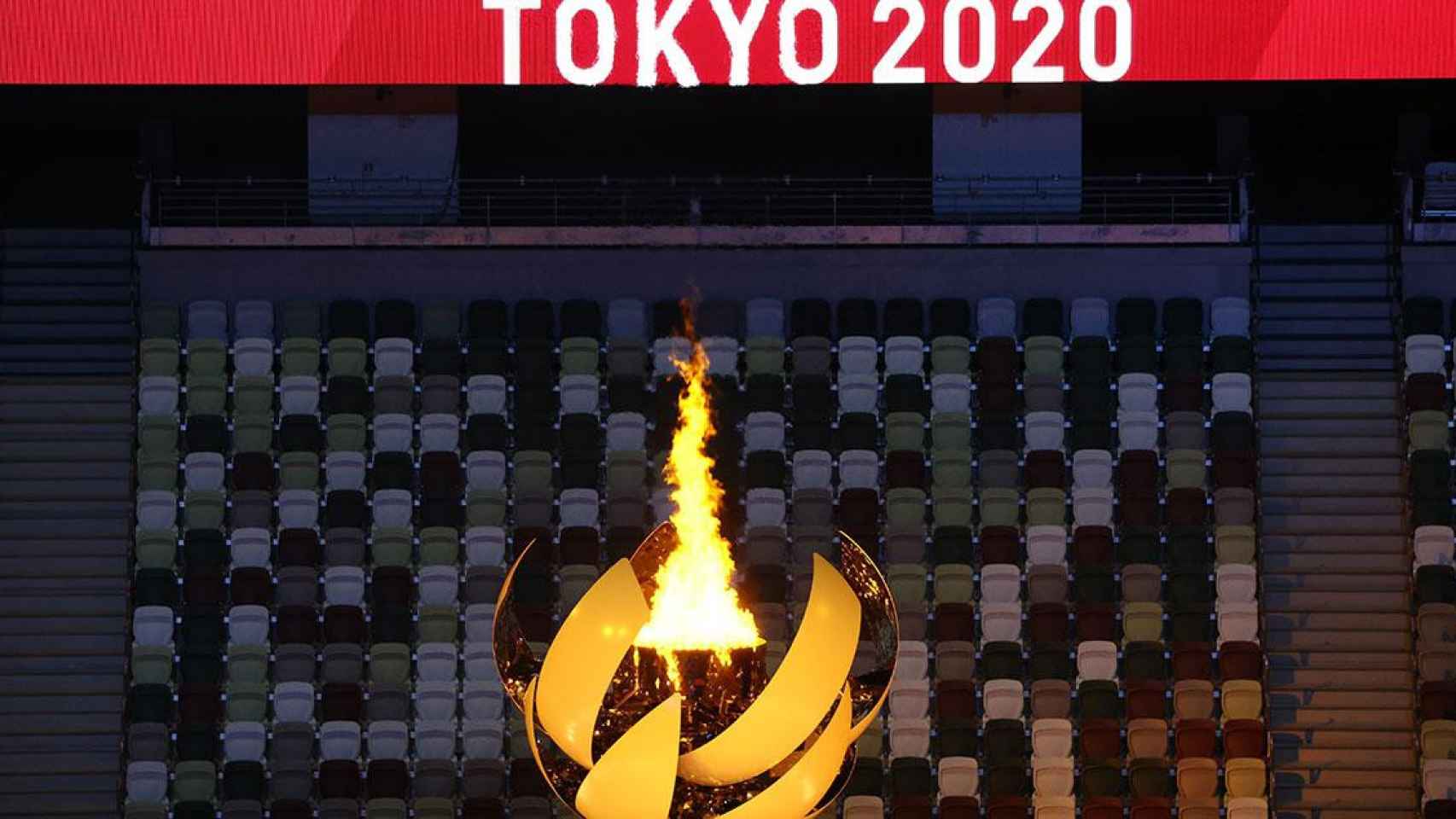 El mítico pebetero olímpico encendido por Naomi Osaka / EUROPA PRESS