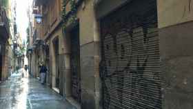 Calle del barrio gótico de Barcelona / MA