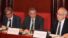 Riera, Sallent y Duart, en la comisión del Parlamento autonómico sobre la actuación de la CCMA