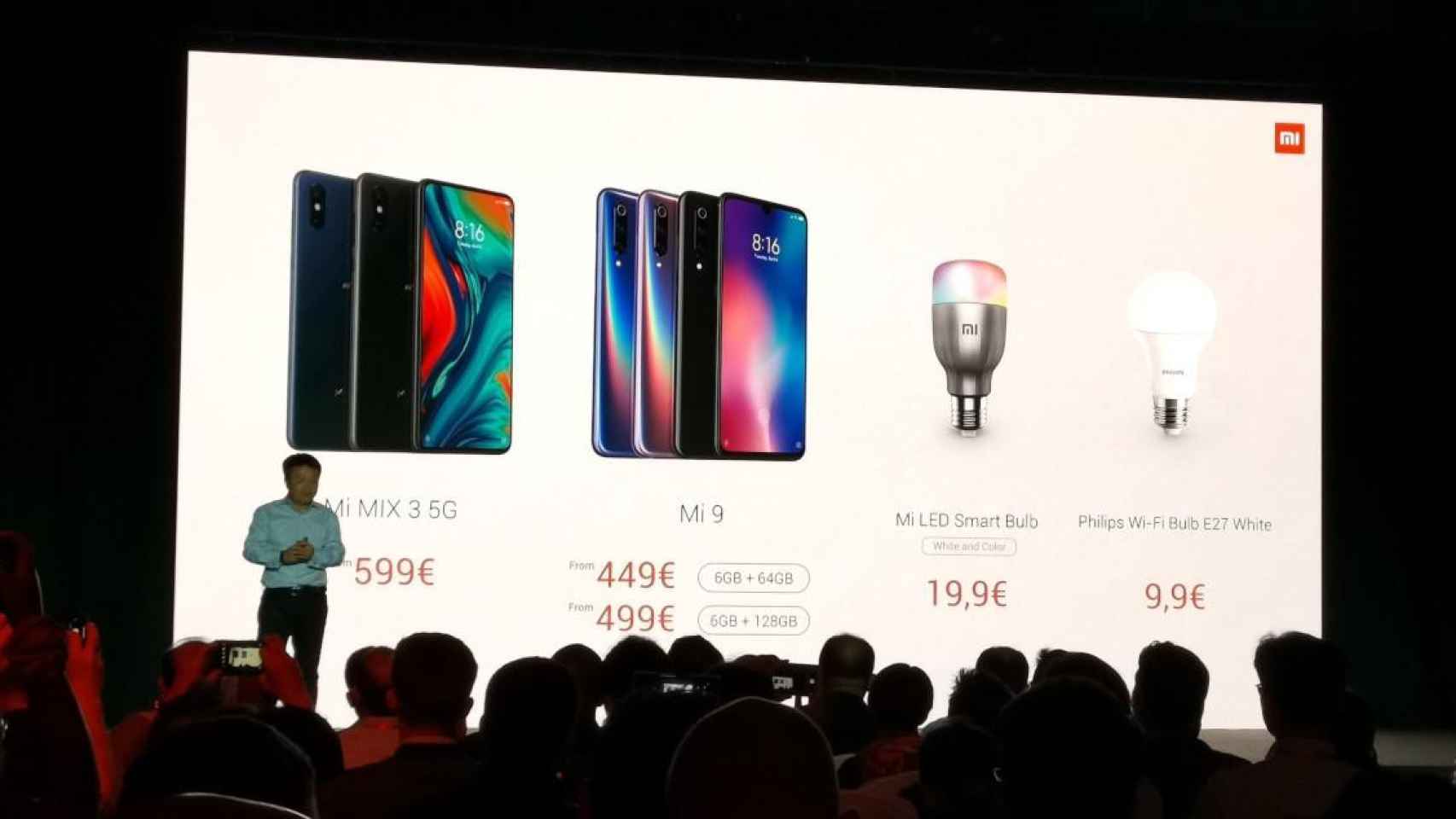 La presentación de Xiaomi en el MWC de 2019 / EP