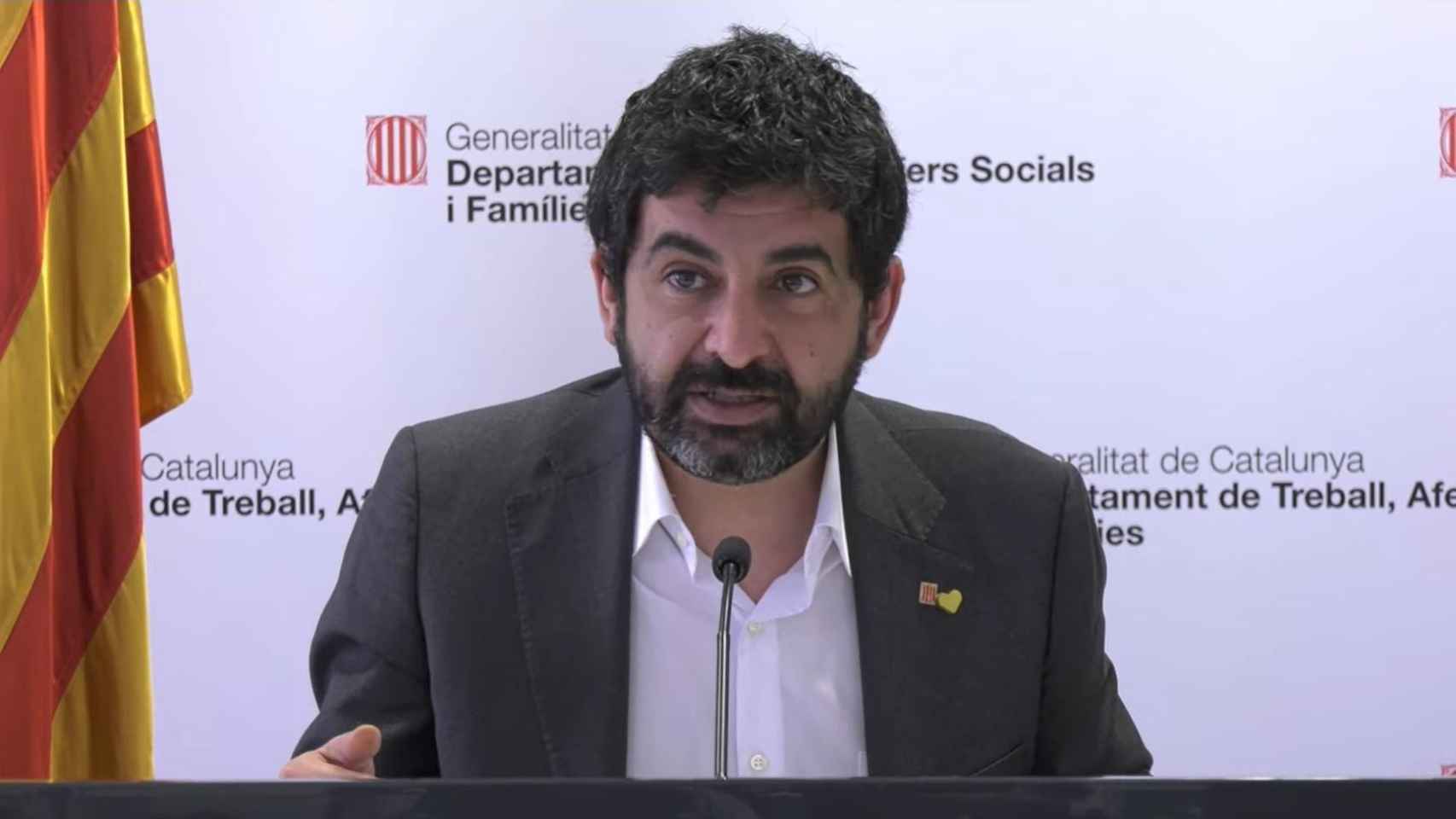 El consejero de Trabajo, Asuntos Sociales y Familias de la Generalitat, Chakir el Homrani / EUROPA PRESS