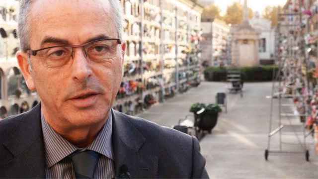 Jordi Valmaña, director general de Cementiris de Barcelona, ha sido 'fulminado' y se prejubilará el próximo 31 de mayo / CG
