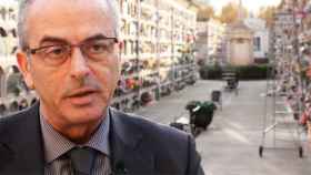 Jordi Valmaña, director general de Cementiris de Barcelona, ha sido 'fulminado' y se prejubilará el próximo 31 de mayo / CG