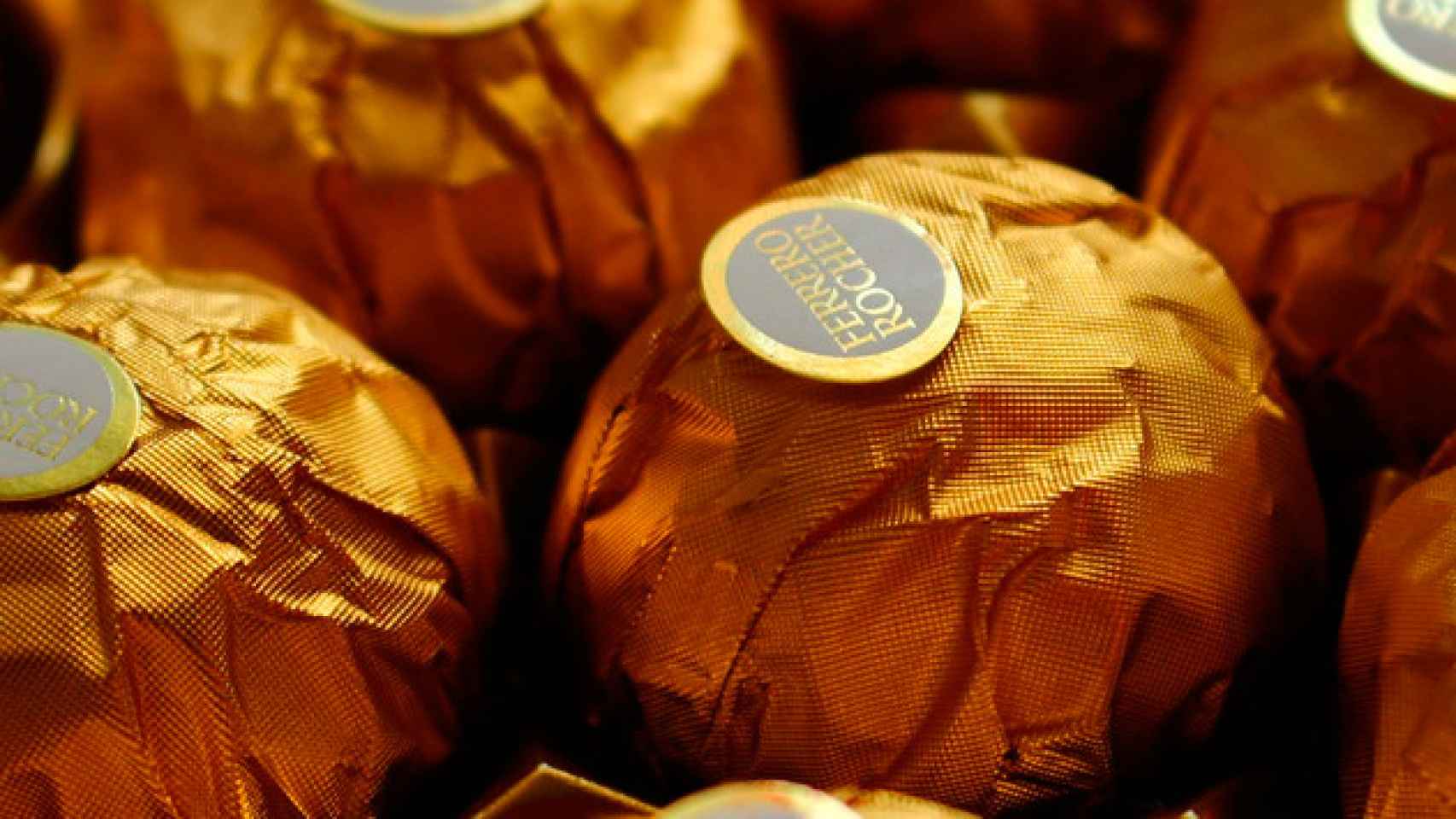 Unos bombones Ferrero Rocher